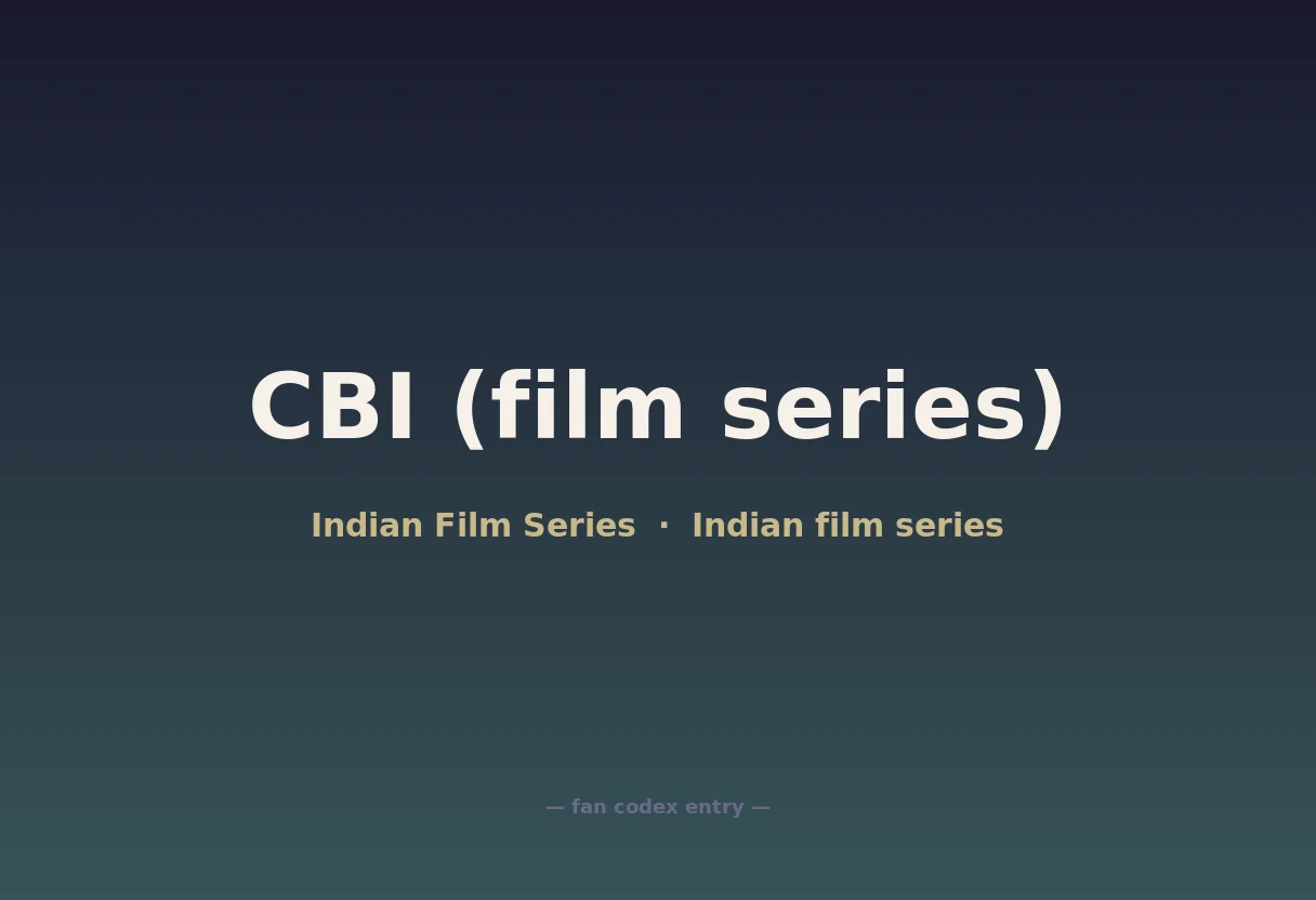 CBI (film series)